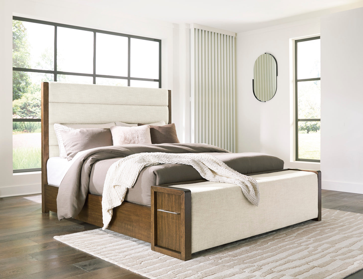Ashley Marxmore Upholstered Storage Bed