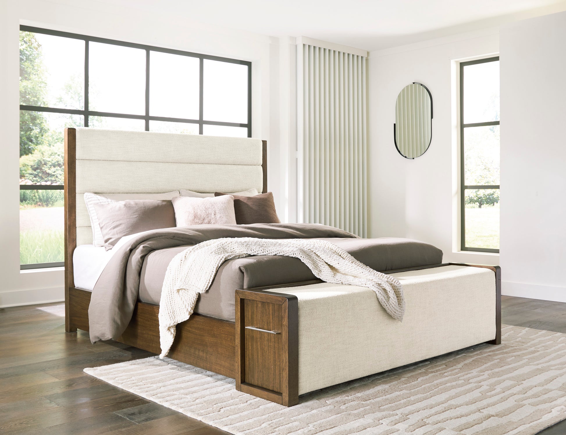 Ashley Marxmore Upholstered Storage Bed