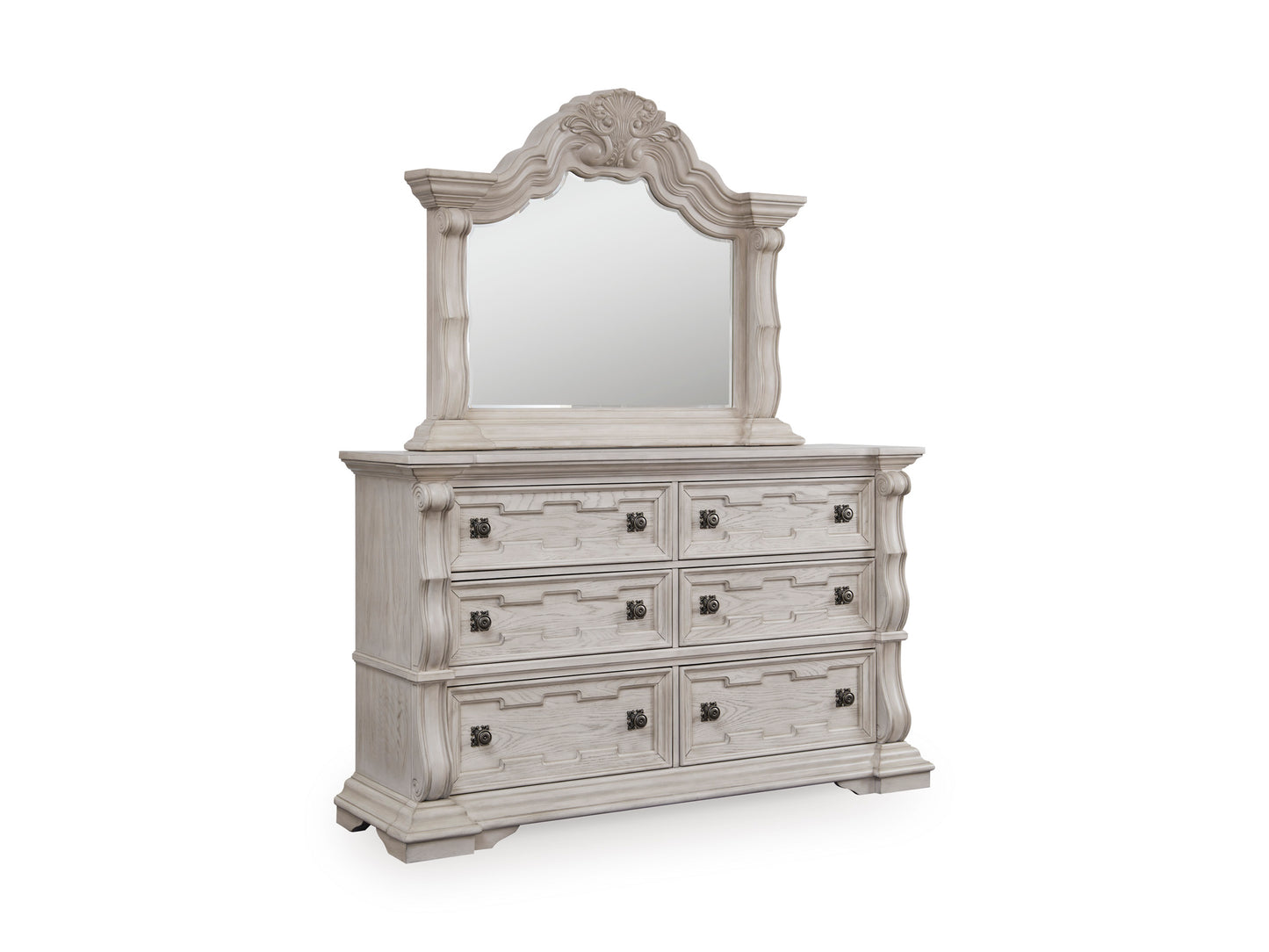 Ashley Andonhall Dresser and Mirror