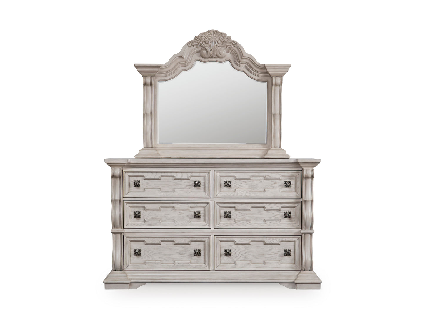 Ashley Andonhall Dresser and Mirror