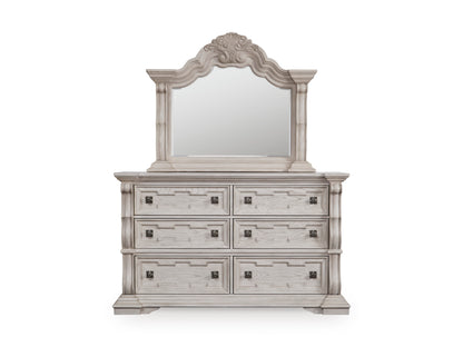 Ashley Andonhall Dresser and Mirror
