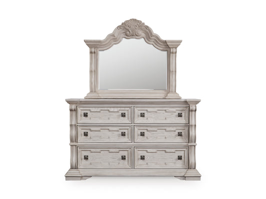 Ashley Andonhall Dresser and Mirror