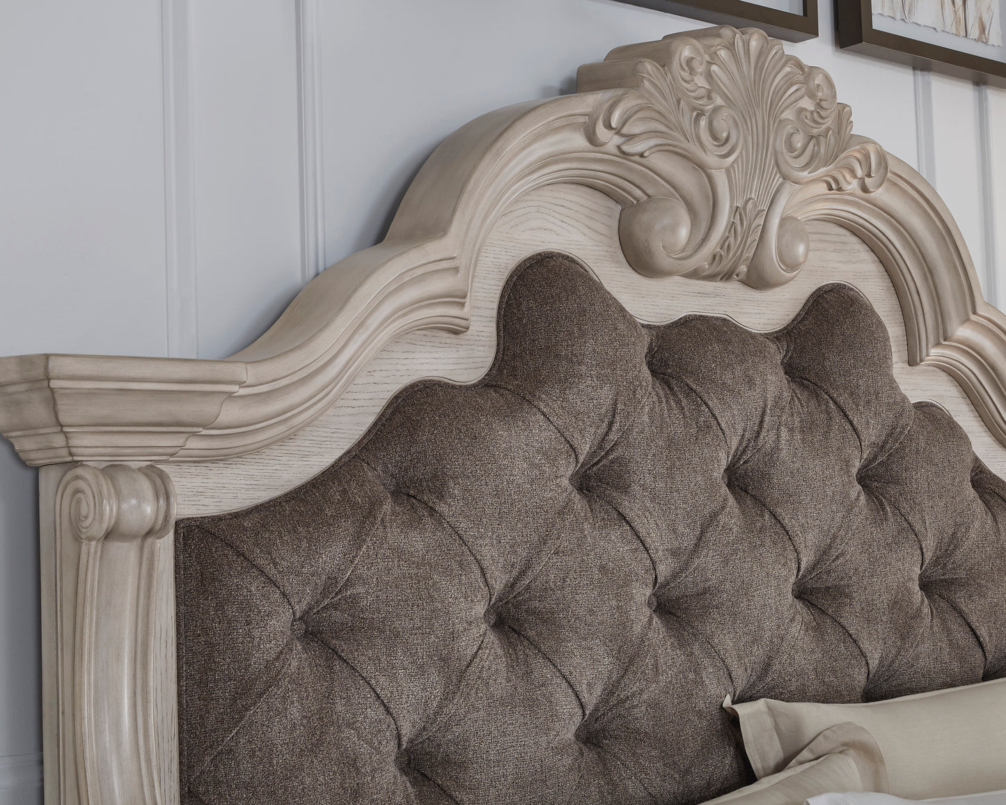 Ashley Andonhall Upholstered Panel Headboard