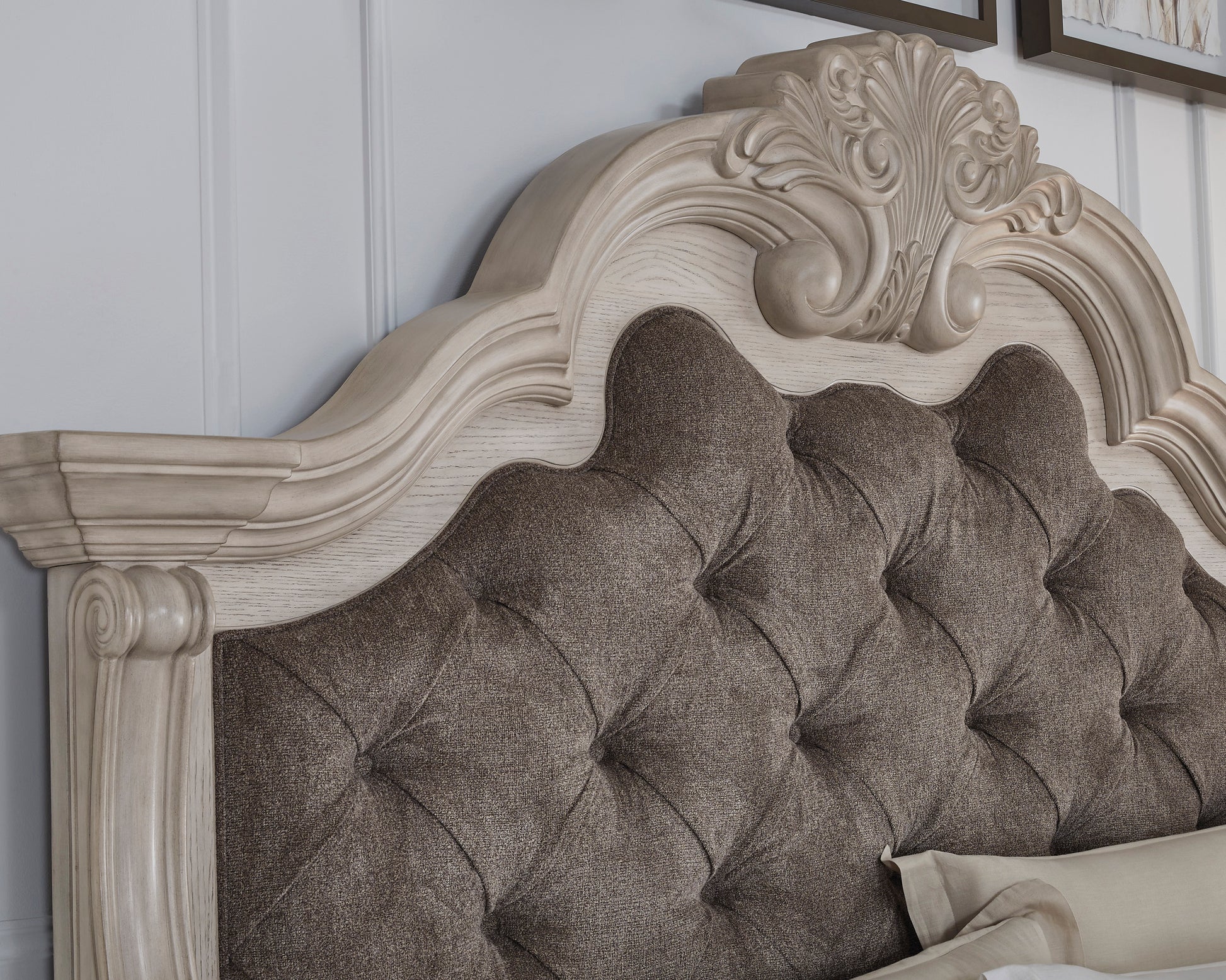 Ashley Andonhall Upholstered Panel Headboard