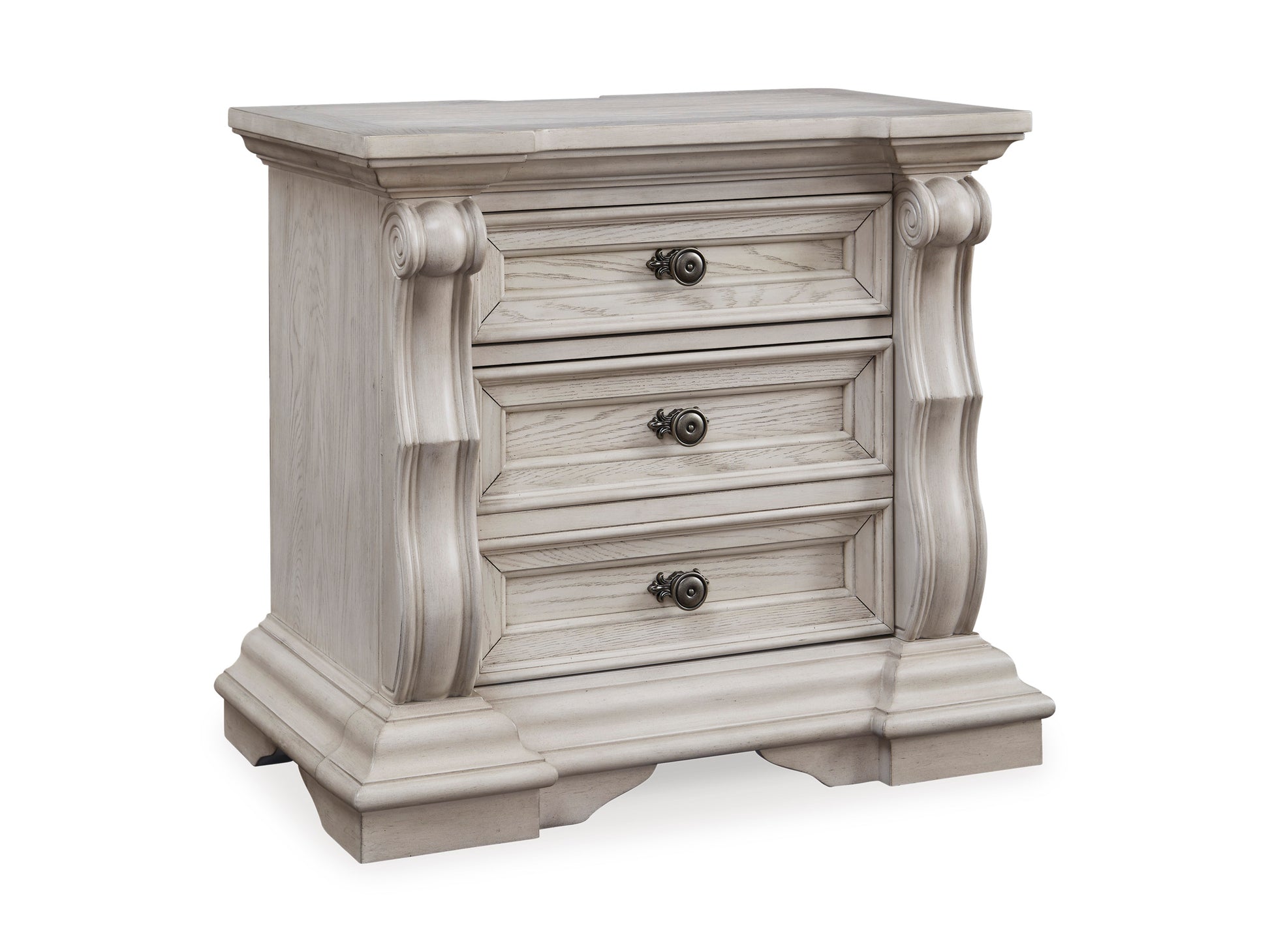 Ashley Andonhall Three Drawer Night Stand