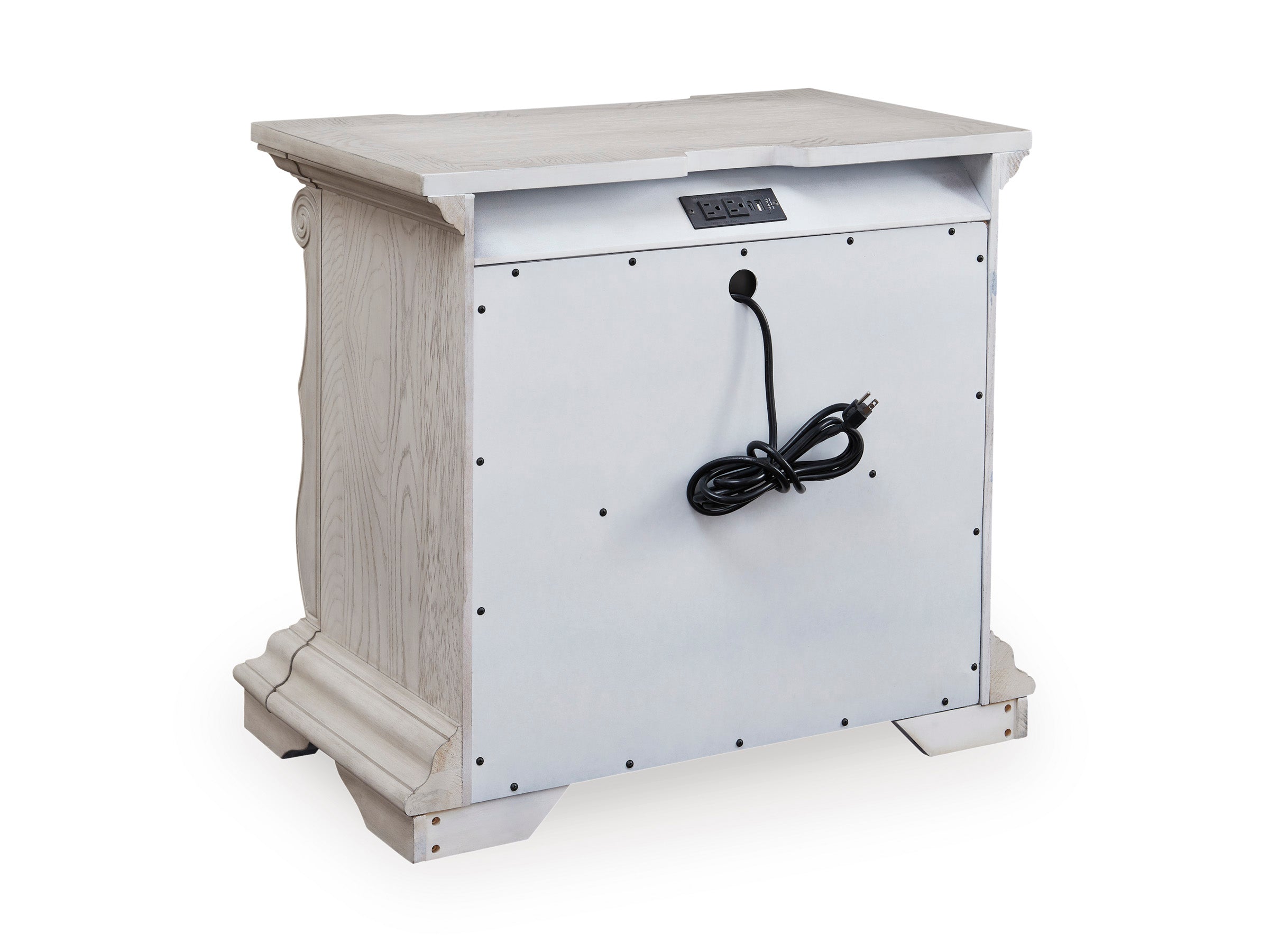 Ashley Andonhall Three Drawer Night Stand – Levin Furniture