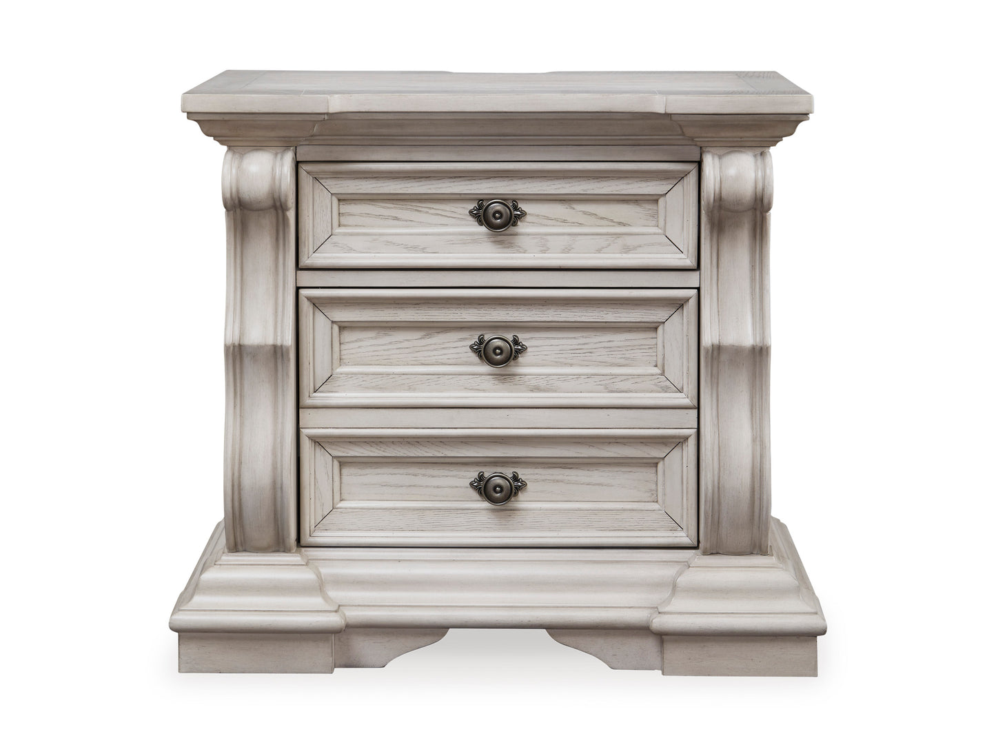 Ashley Andonhall Three Drawer Night Stand