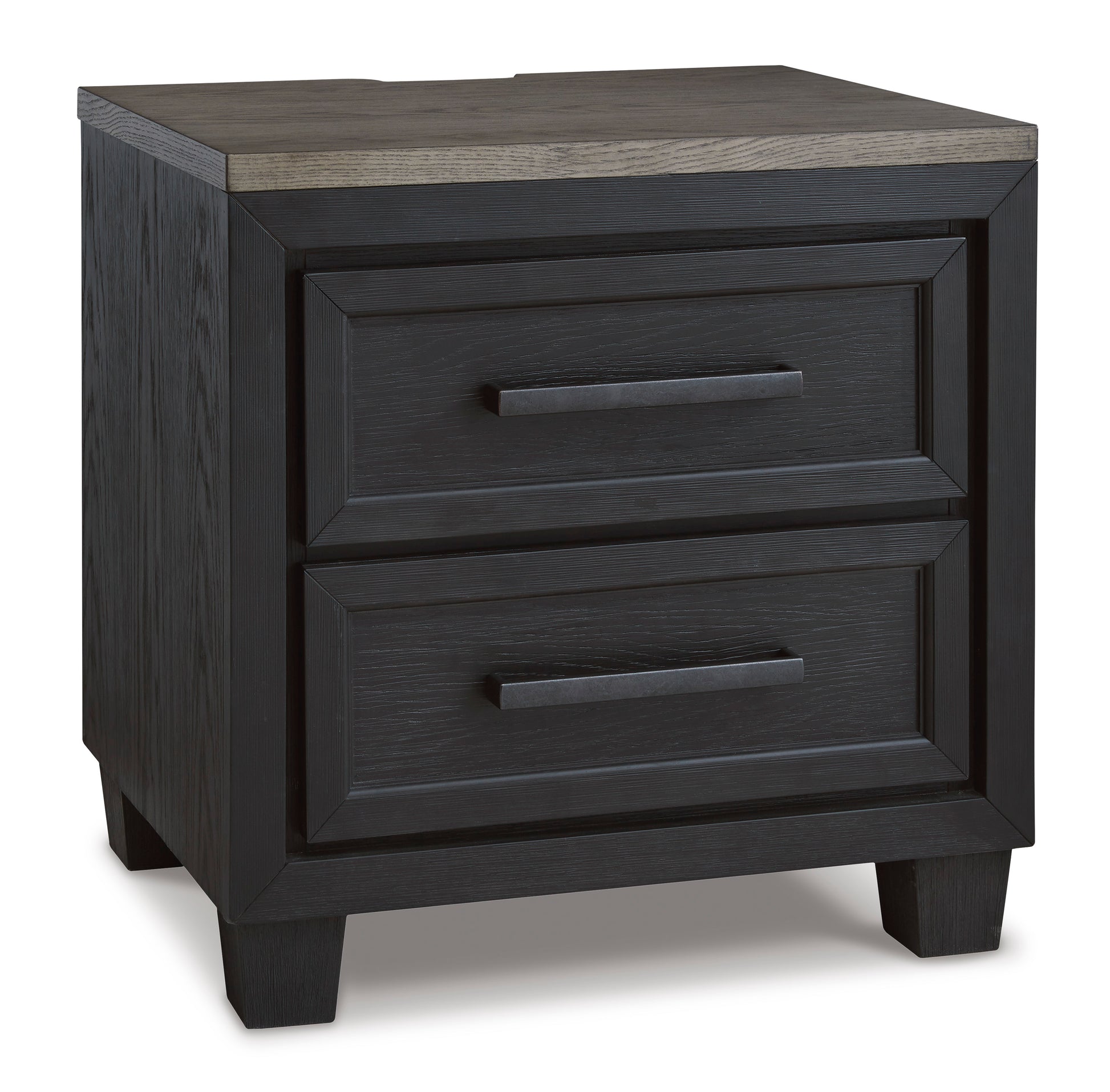 Foyland Two Drawer Night Stand