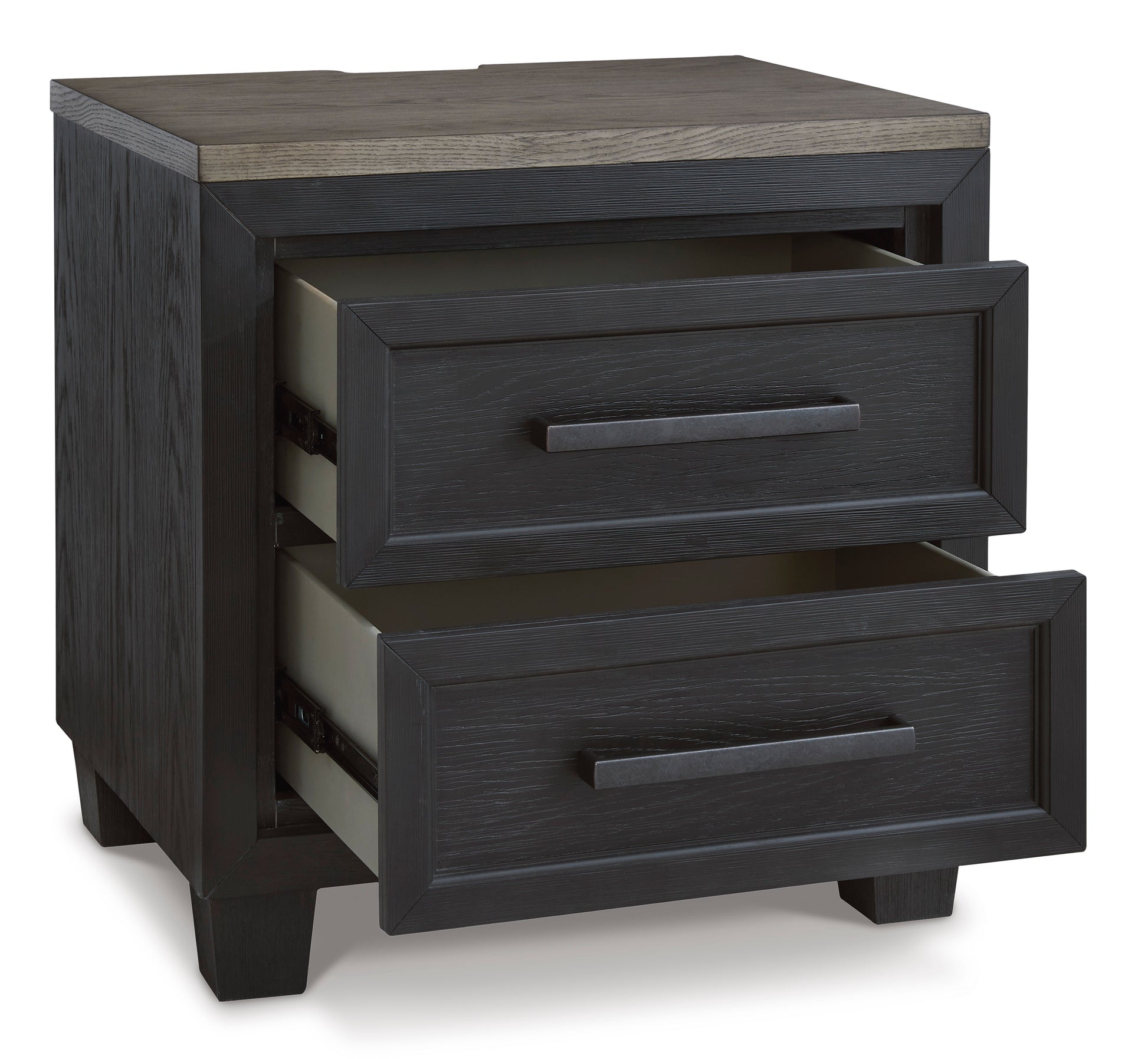 Foyland Two Drawer Night Stand
