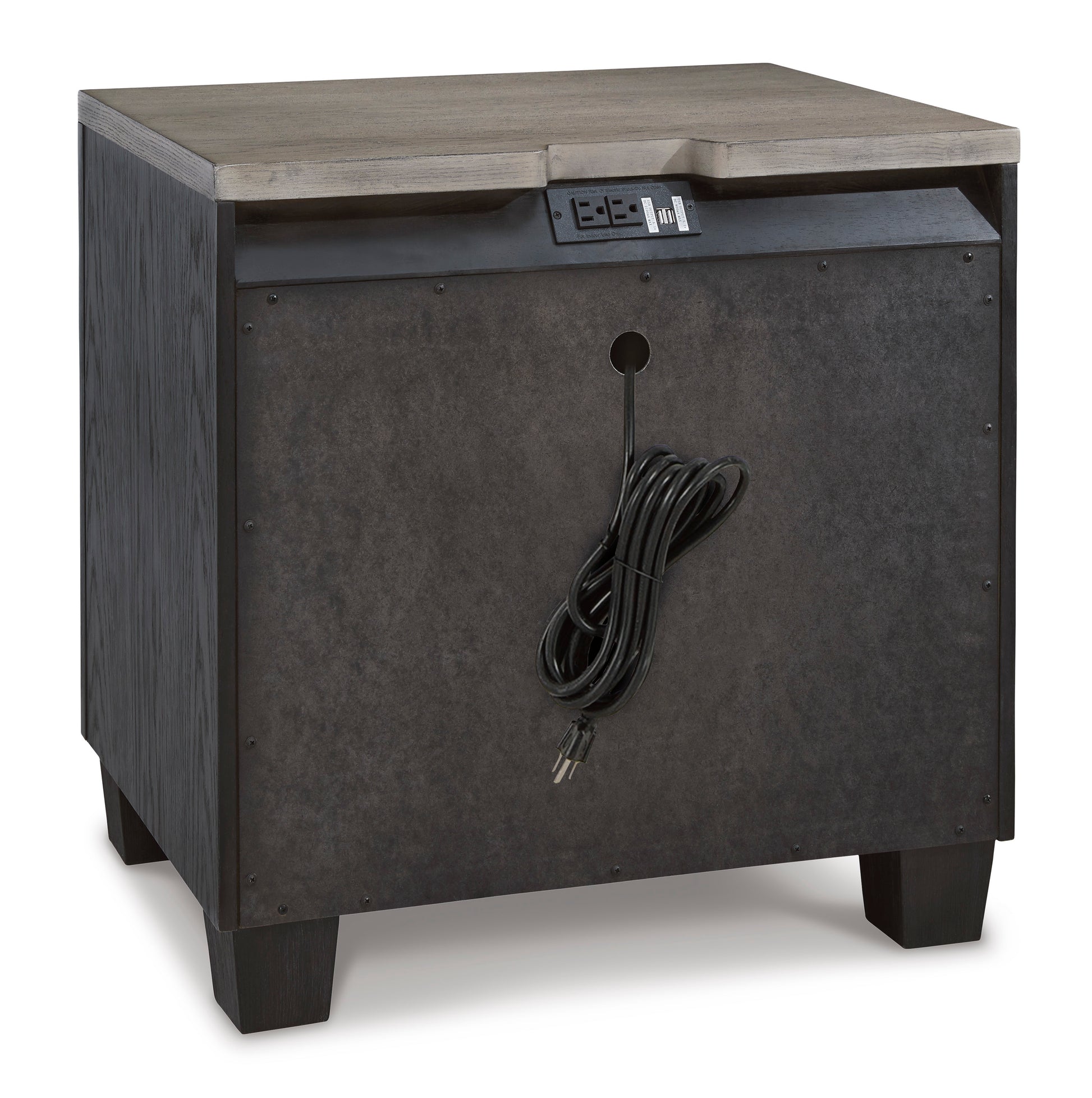 Foyland Two Drawer Night Stand