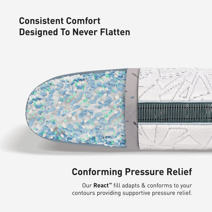 Bedgear Storm Rectangle Travel Pillow