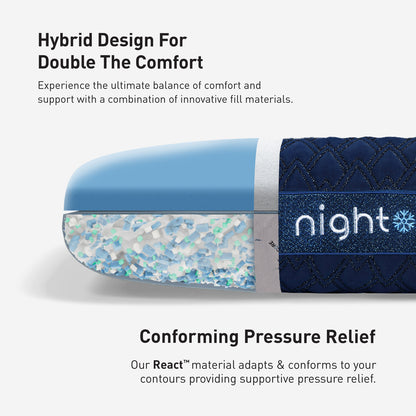 Bedgear Night Ice 1.0 Performance Pillow