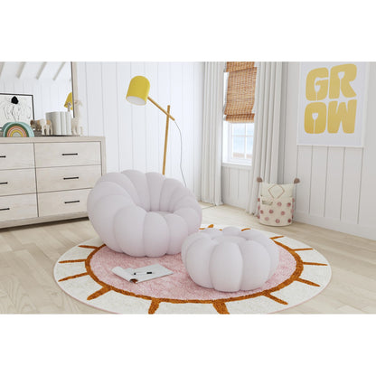 Daisy Swivel Chair and Ottoman