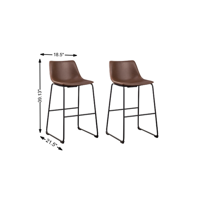Centiar Pub Height Bar Stool (Set of 2)