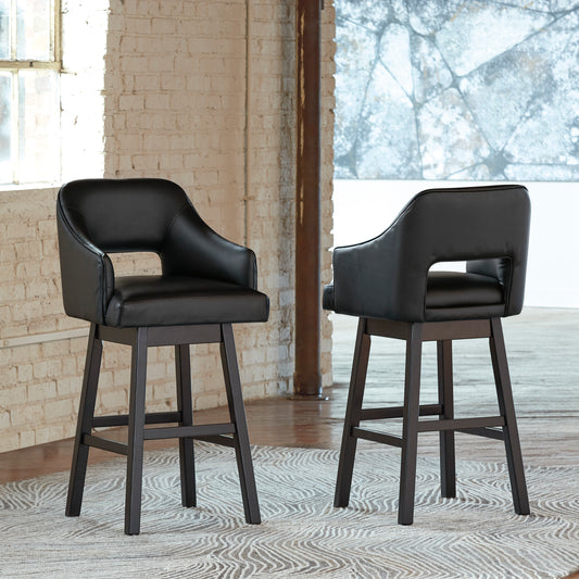 Ashley Tallenger Bar Height Bar Stools (Set of 2) - alternate view