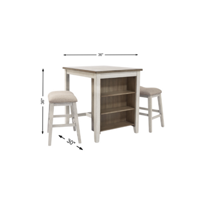 Skempton 3-Piece Counter Dining Set