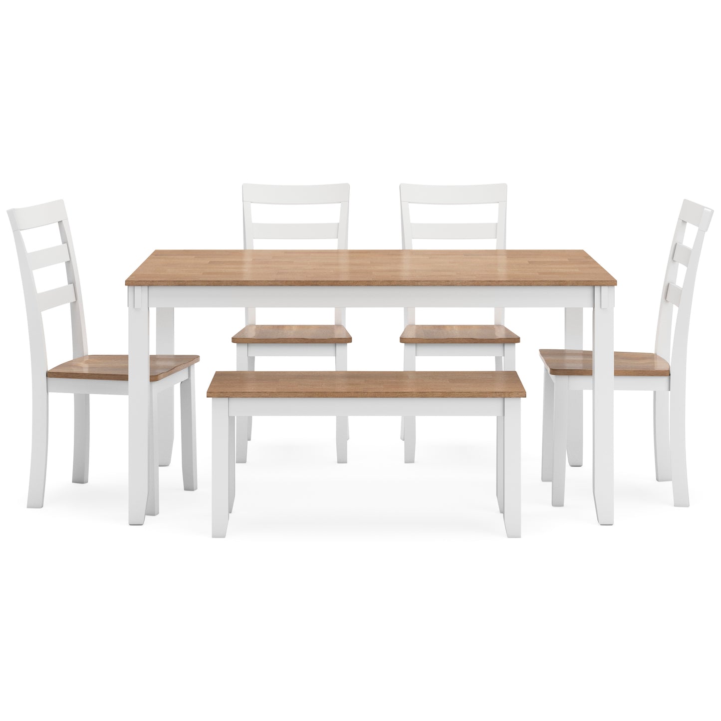 Gesthaven 6-Piece Dining Set White