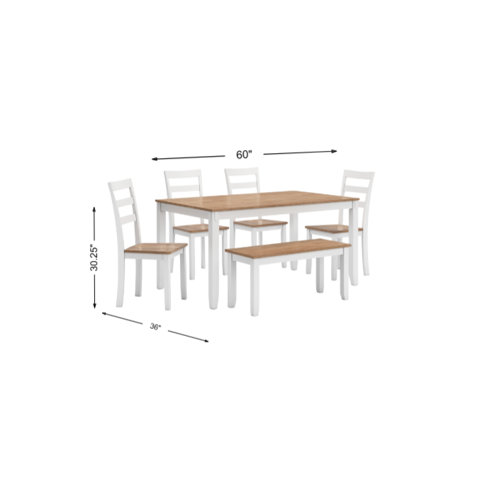 Gesthaven 6-Piece Dining Set