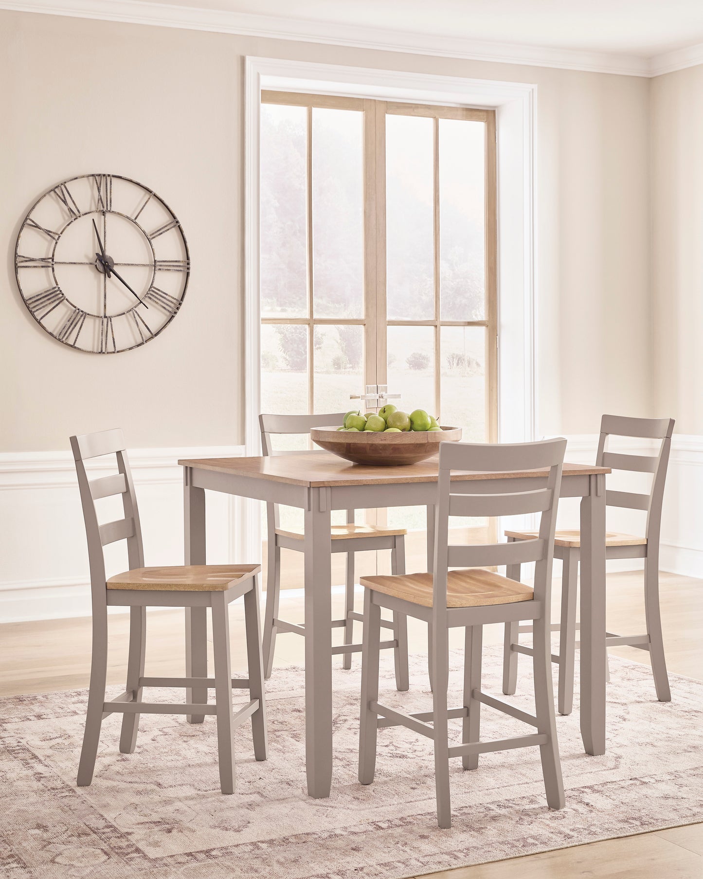 Gesthaven 5-Piece Counter Height Dining Set