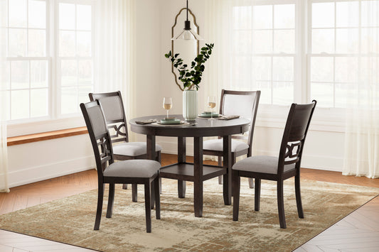Langwest Dining Table and 4 Chairs (Set of 5) - alternate view