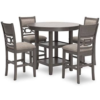 Wrenning 5-Piece Counter Dining Set