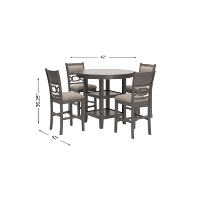 Wrenning 5-Piece Counter Dining Set