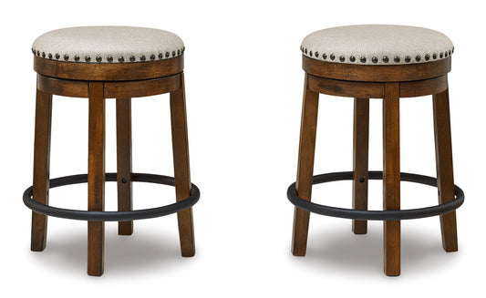 Valebeck Counter Height Barstool (set of 2)