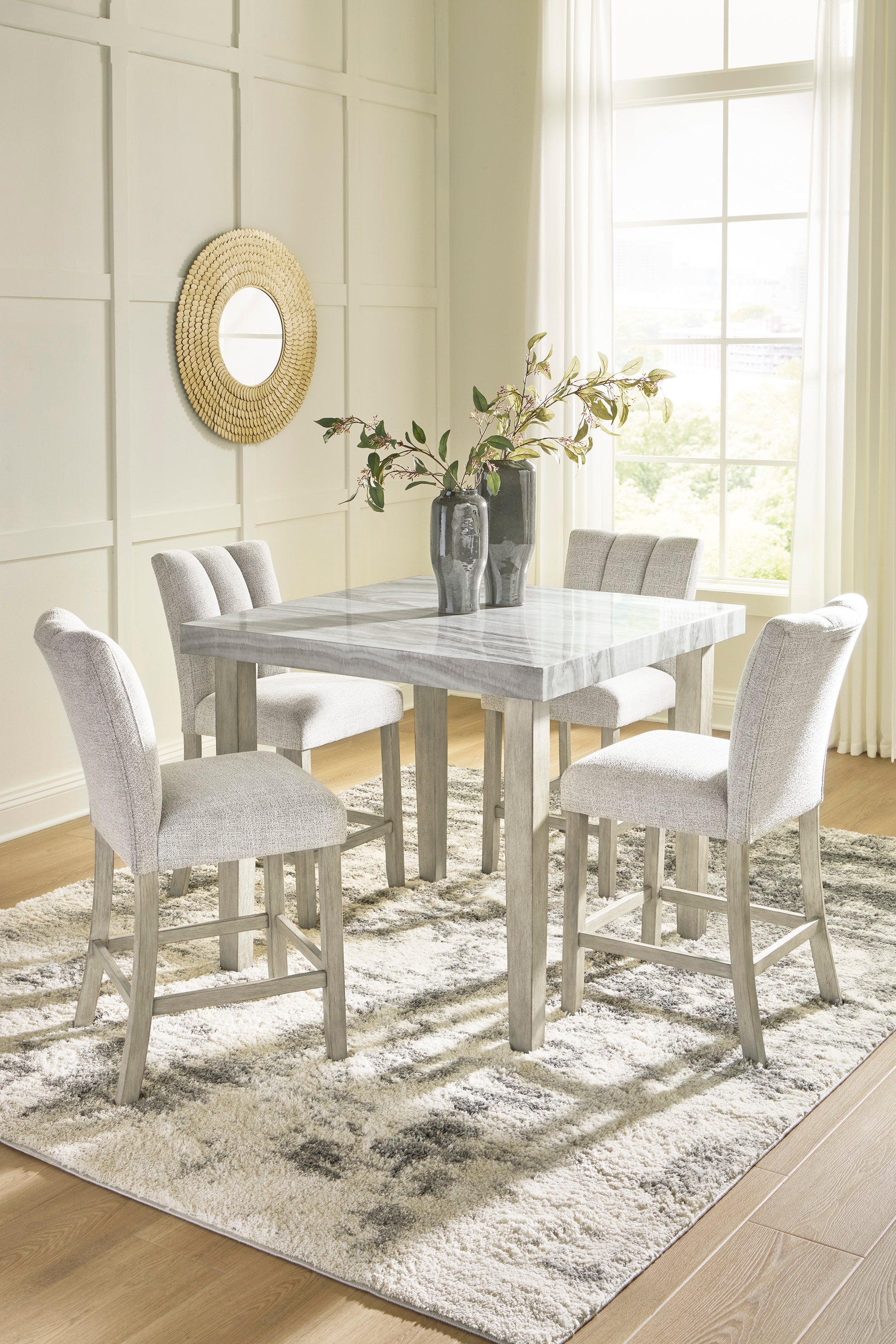 Karmenton Square Counter Height Dining Table