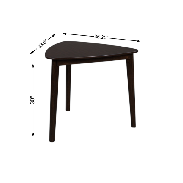 Dantenton Triangle Dining Room Table