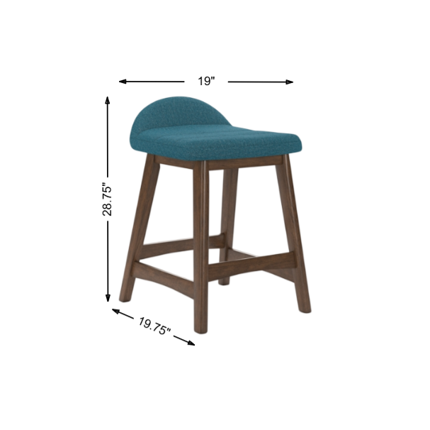 Lyncott Counter Height Bar Stool (Set of 2)