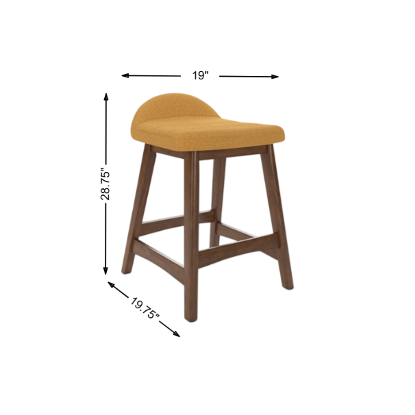 Lyncott Counter Height Bar Stool (Set of 2)