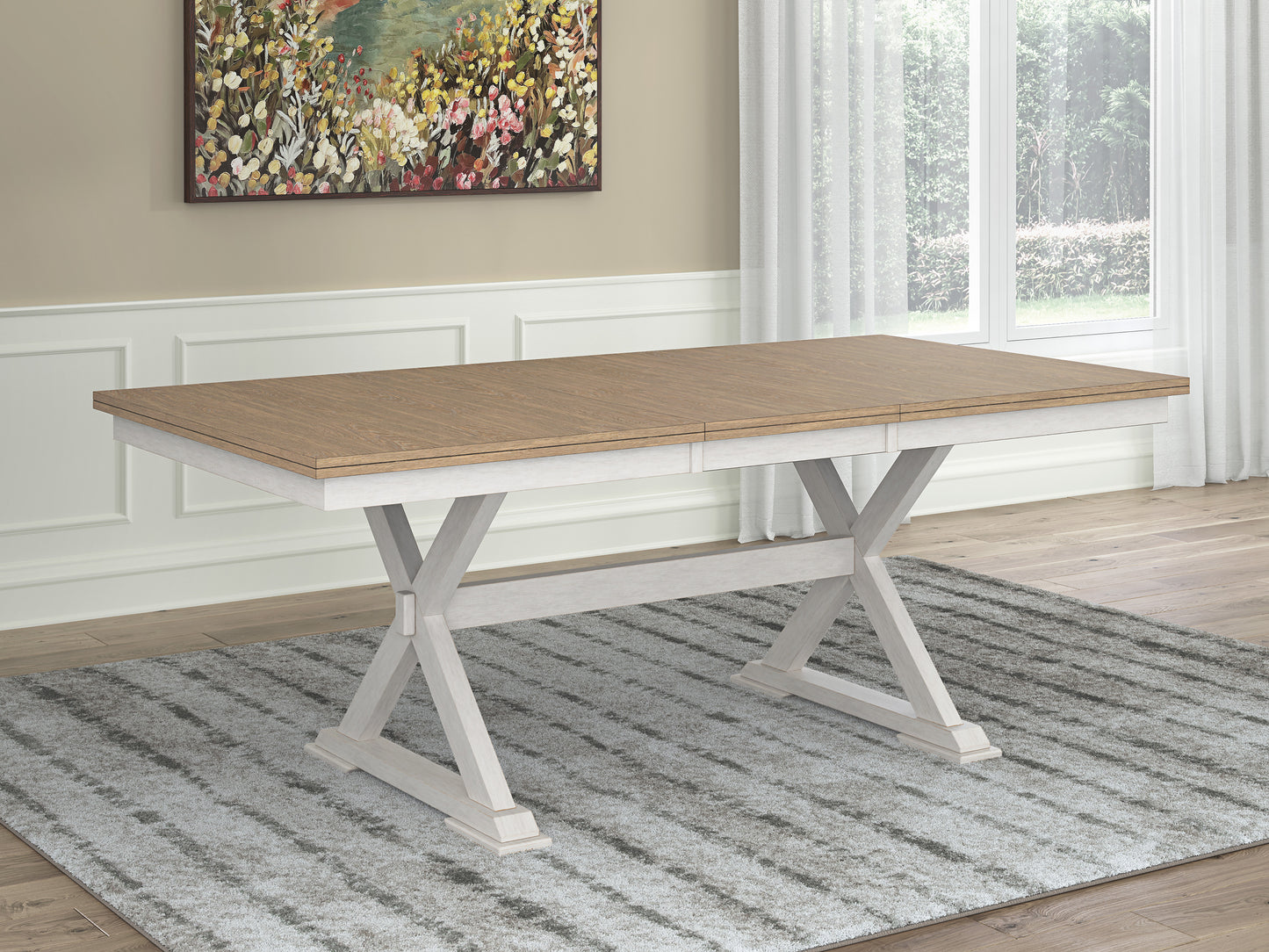 Westlinport Dining Butterfly Extension Table