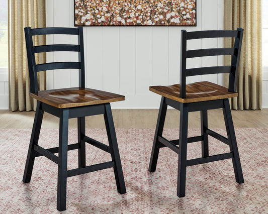 Wildenauer Swivel Stool (set of 2) - alternate view