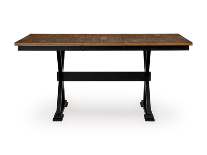 Wildenauer Counter Height Butterfly Extension Dining Table