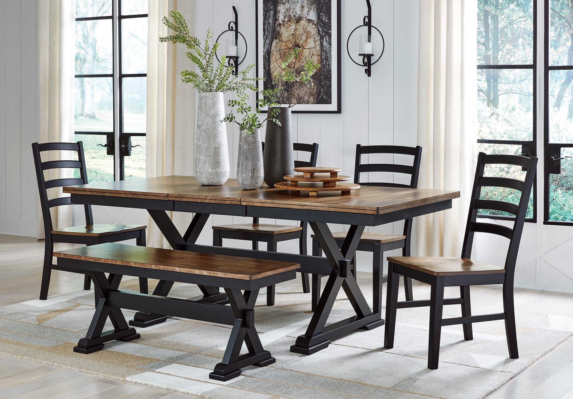 Ashley Wildenauer 6-Piece Dining Table Set