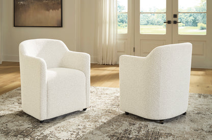 Ashley Darimore Upholstered Dining Armchairs (Set of 2)