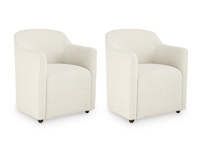Ashley Darimore Upholstered Dining Armchairs (Set of 2)