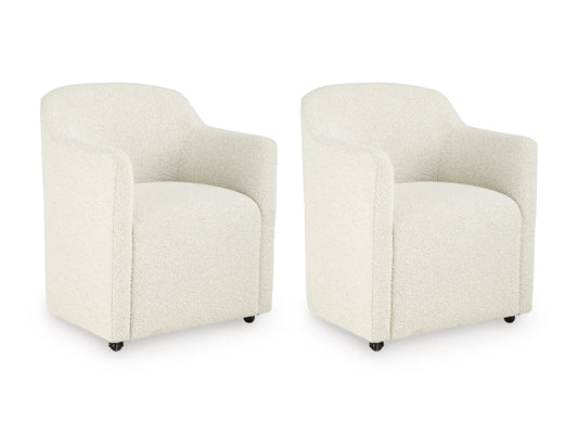 Ashley Darimore Upholstered Dining Armchairs (Set of 2)