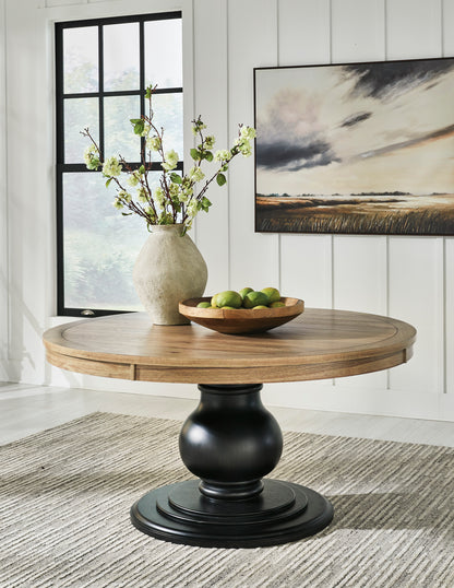 Ridgester Round Dining Table