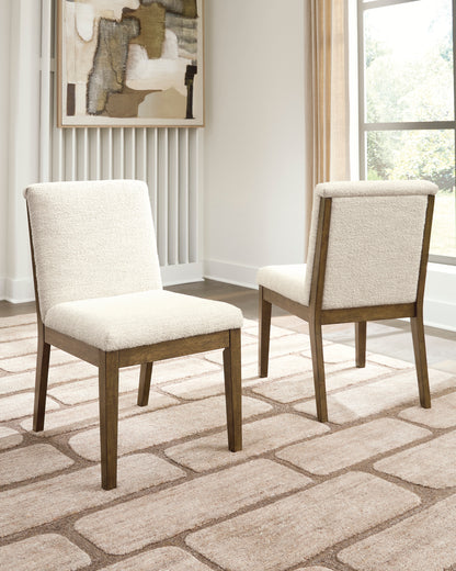 Ashley Marxmore Upholstered Dining Side Chairs (Set of 2)