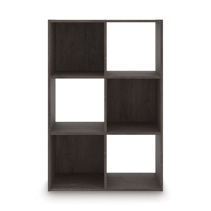 Piperton Cube Organizer 3X2 Charcoal