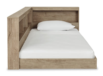Oliah Bookcase Storage Bed