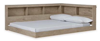 Oliah Bookcase Storage Bed