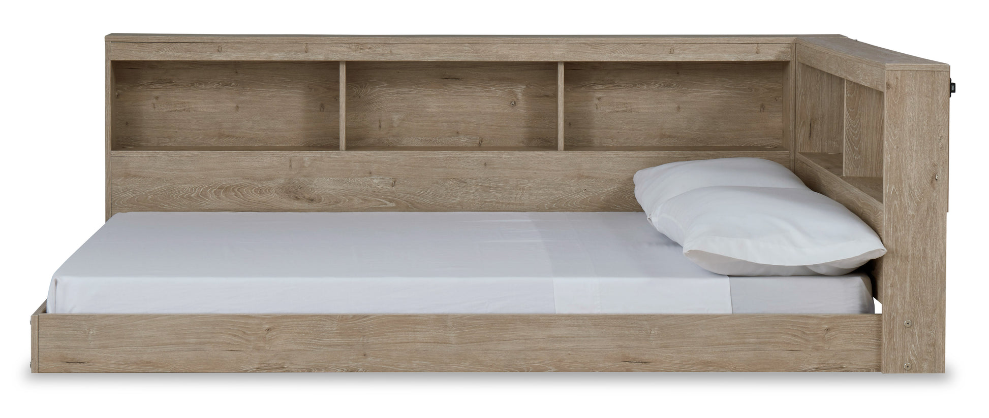 Oliah Bookcase Storage Bed