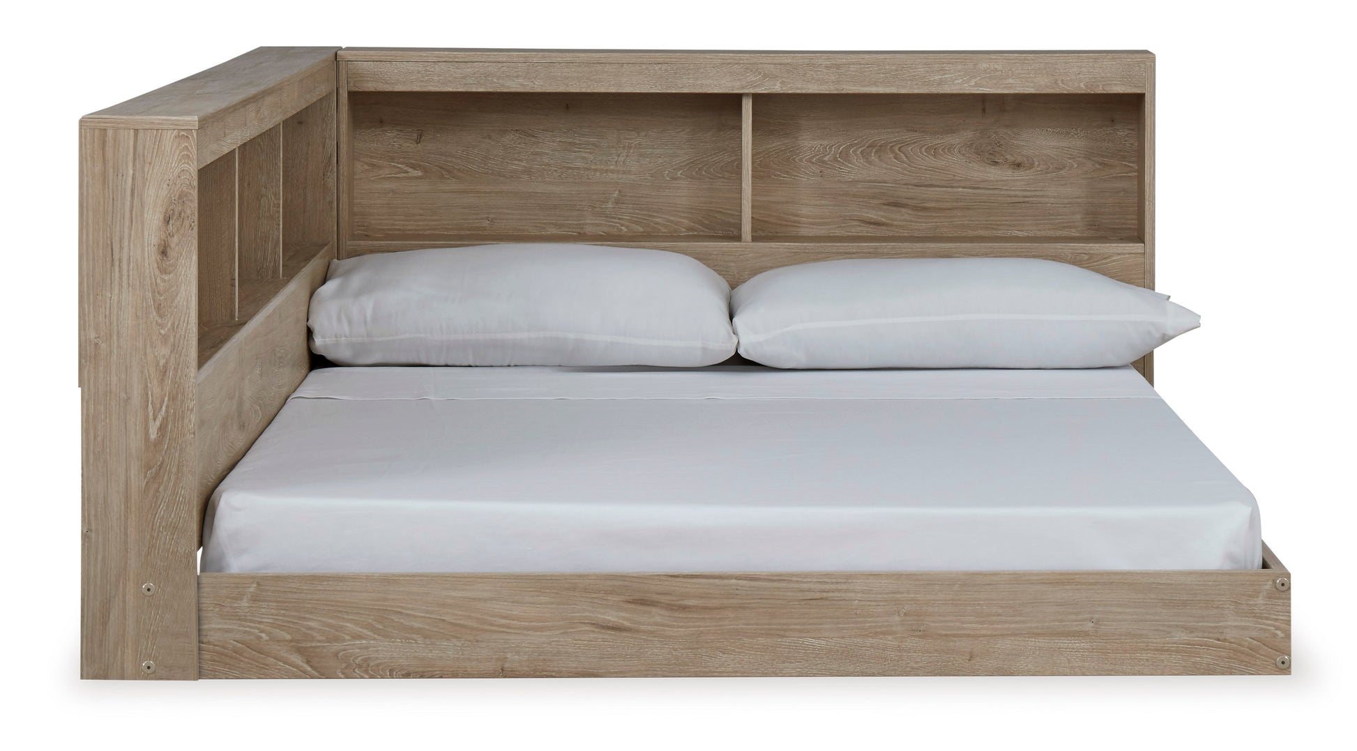 Oliah Bookcase Storage Bed