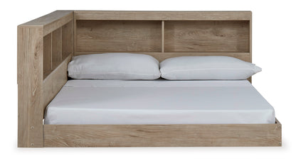 Oliah Bookcase Storage Bed
