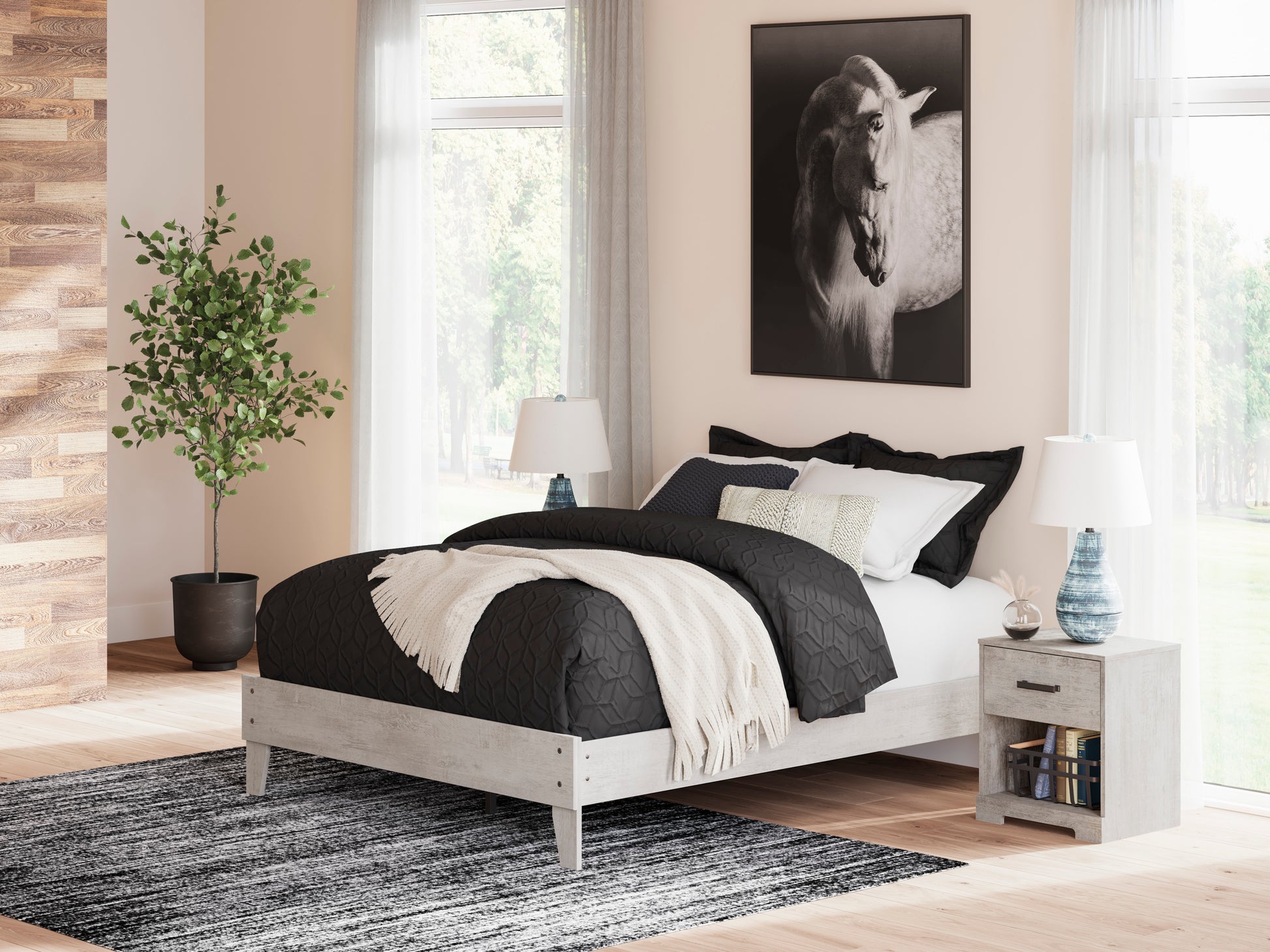 Shawburn Platform Bed