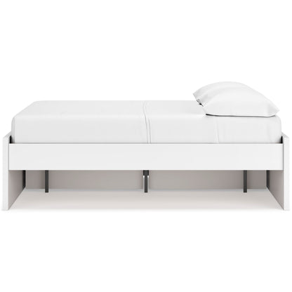 Onita Full Platform Bed with 1 Side Storage