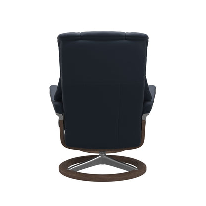 Mayfair Medium Signature Recliner and Ottoman