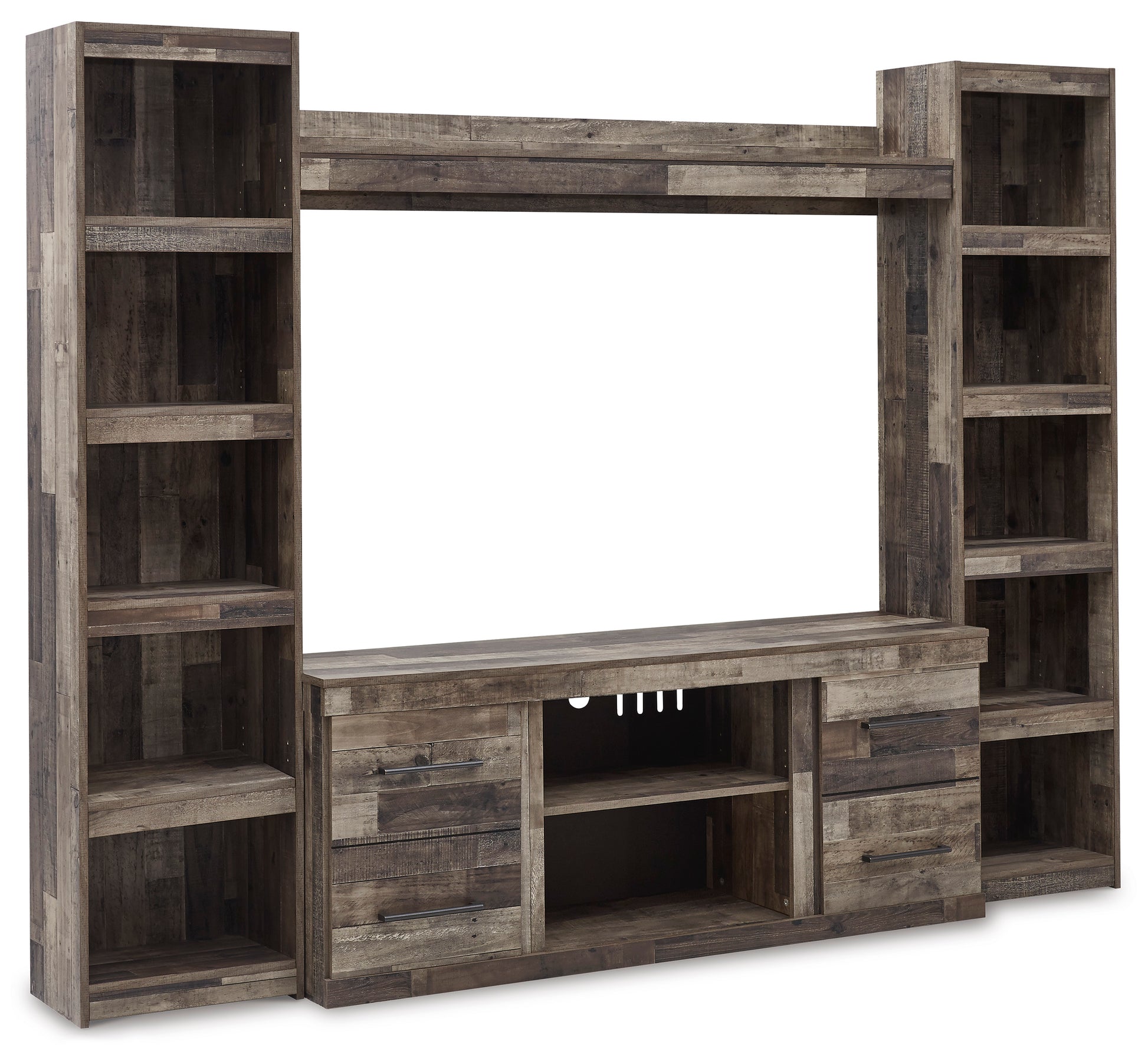 Ashley Derekson 4-Piece Entertainment Center with 60" TV Stand
